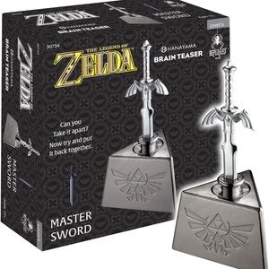 The Legend of Zelda Master Sword Puzzle by - Silver